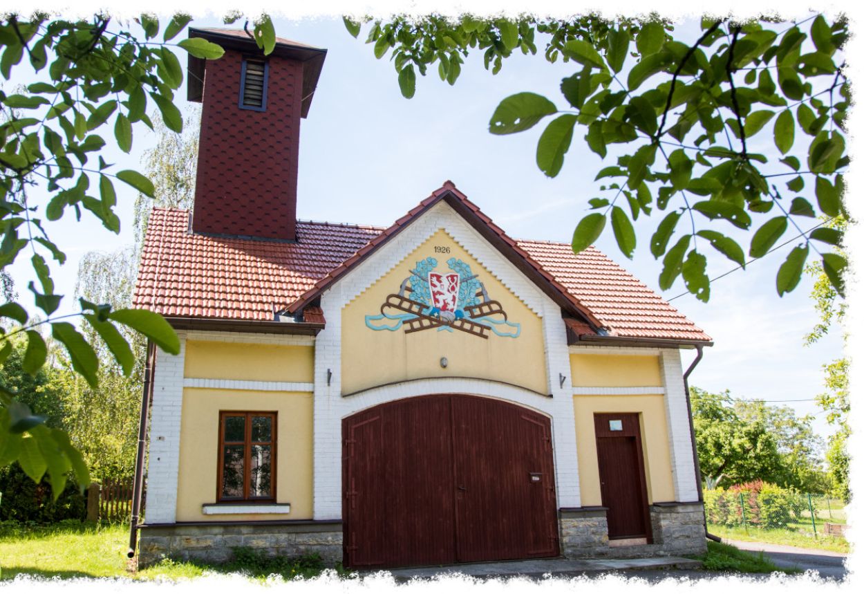 Hasičárna z roku 1926 v Sudislavi nad Orlicí